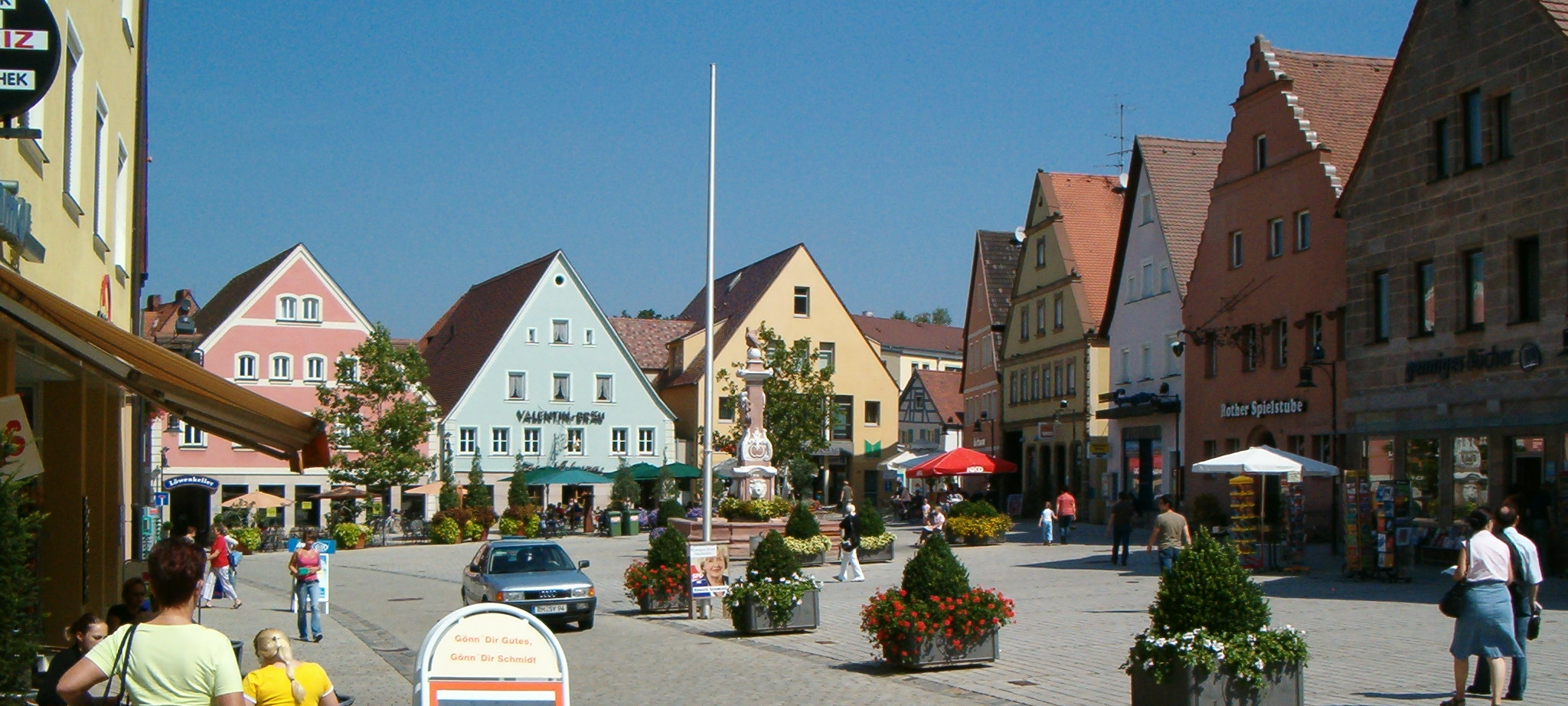 Roth (Mittelfranken) Marktplatz 2005